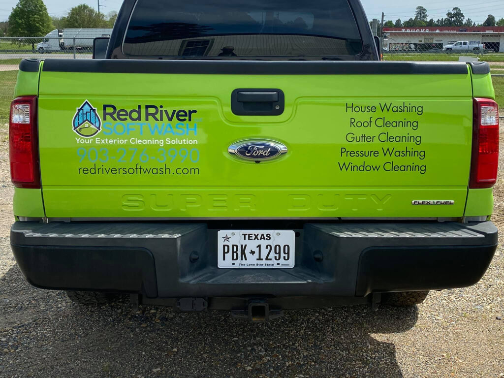 Red River Softwash Truck Wrap