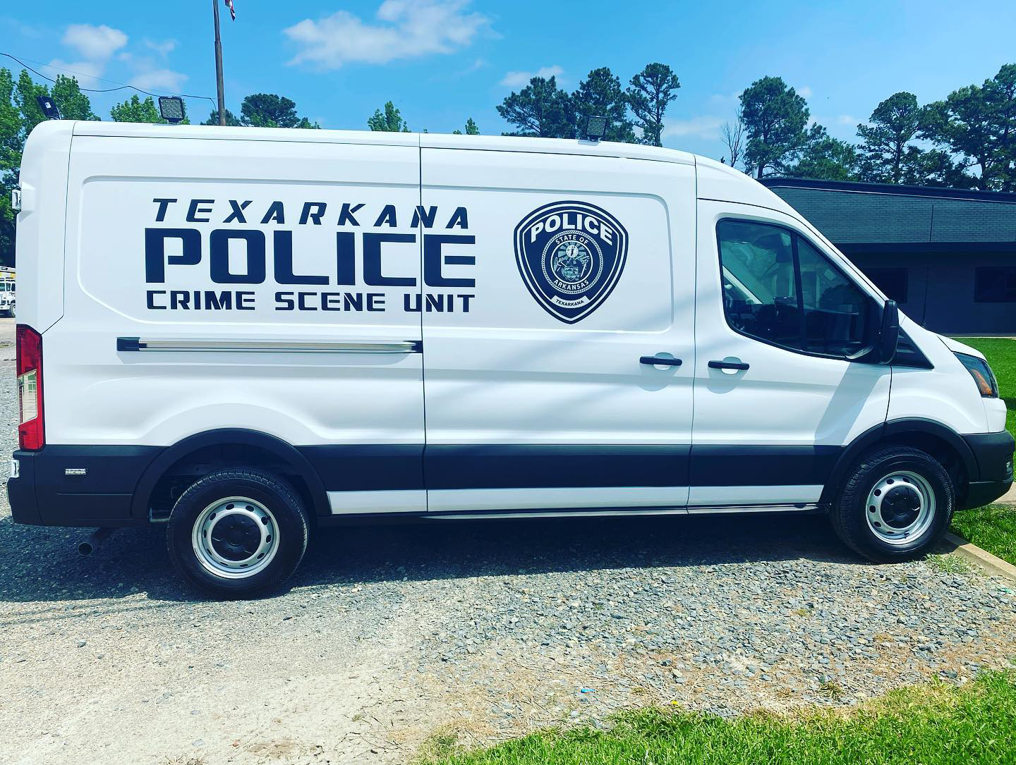Texarkana Police Crime Scene Unit Vinyl Wrap