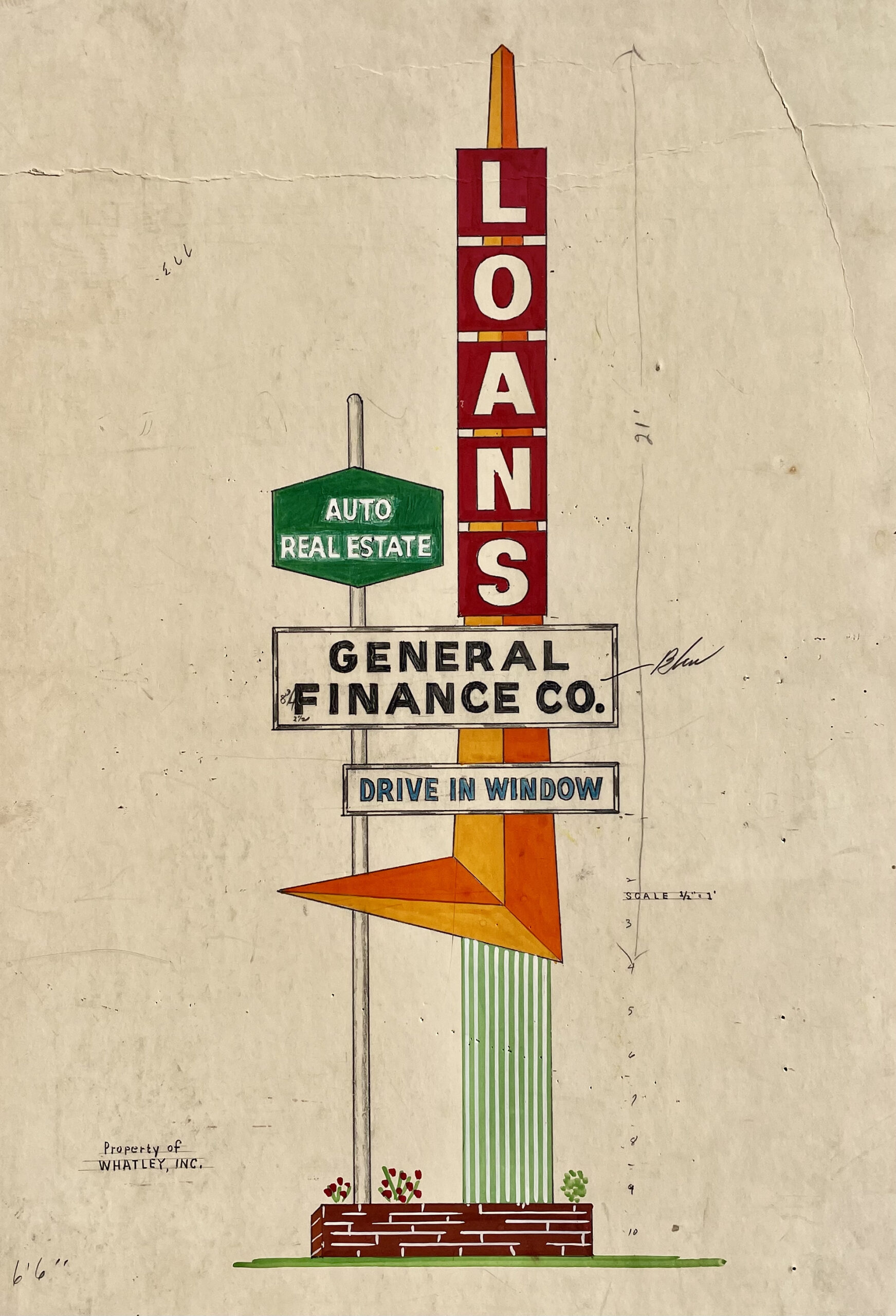 General Finance Co. Historic Sign