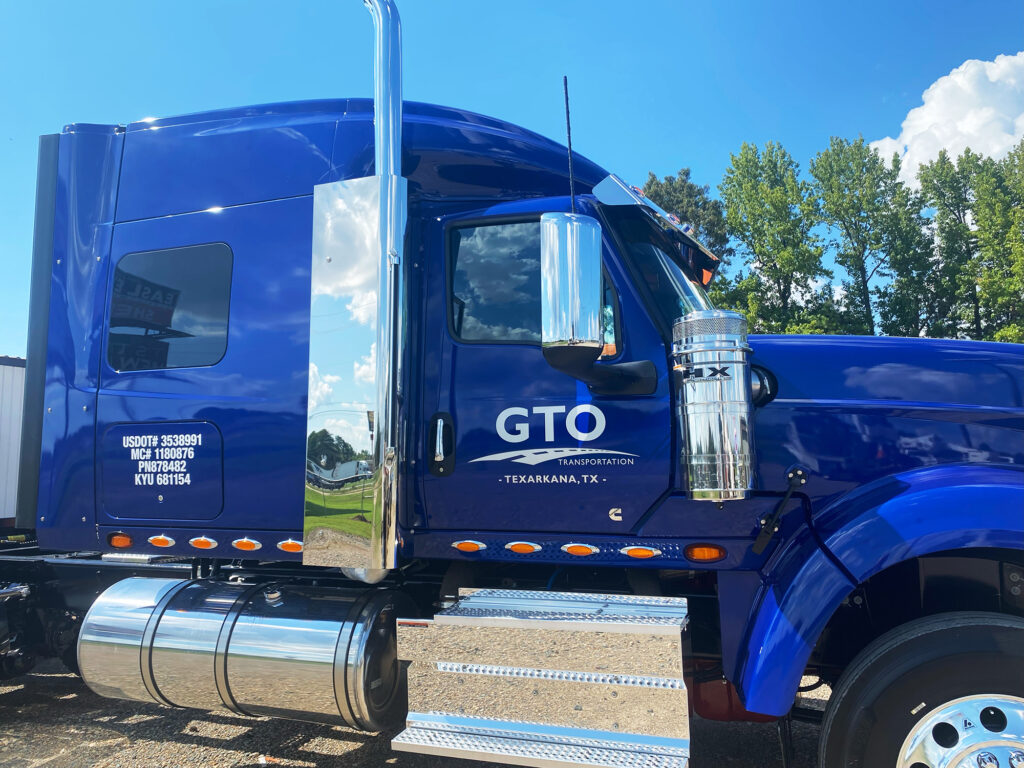 GTO Transportation Truck Wrap