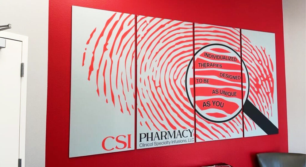 CSI Pharmacy Wall Wrap